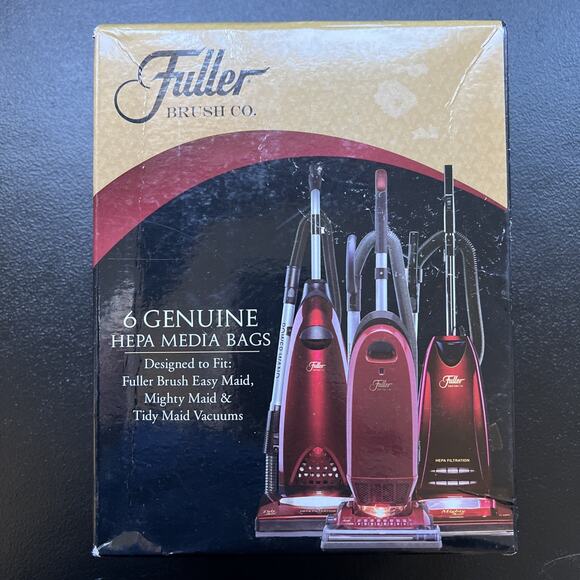 FULLER BRUSH CO. 6 (SIX) GENUINE HEPA MEDIA BAGS ITEM FBH-6 - Picture 1 of 5
